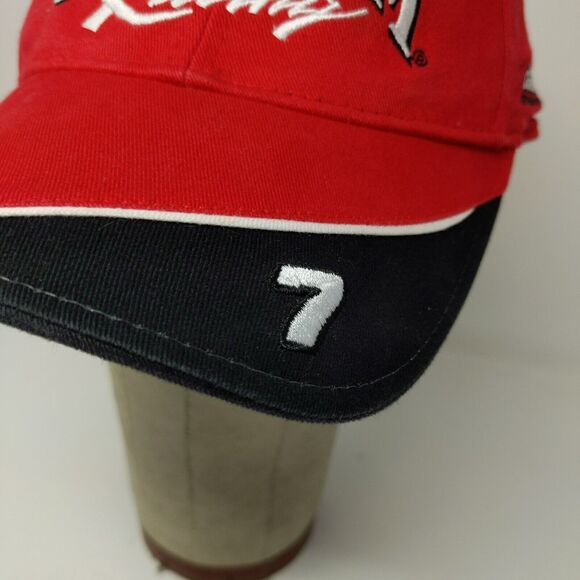 Stylemaster Strapback Hat Jim Beam Racing Red Black OSFA Embroidered Logo #7 - Picture 5 of 14